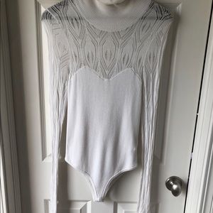 Free People lace bodysuit